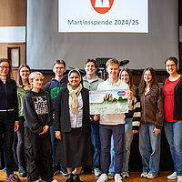 Martinsspende der Marienschule Limburg