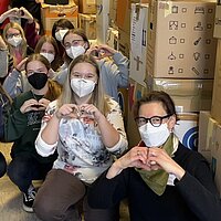 "Solidarität im Umzugskarton"