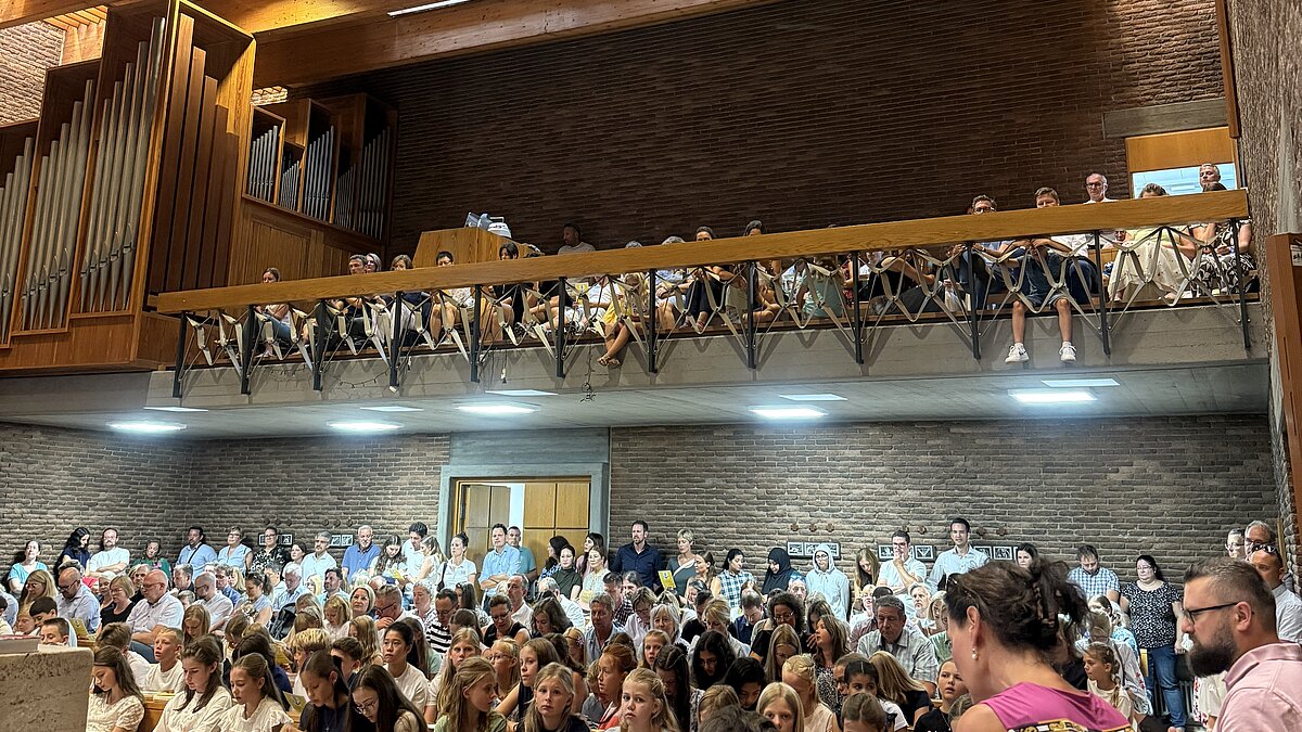 Einschulung an der Marienschule Limburg